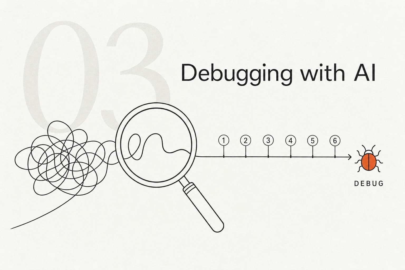 Cover Image for 第 3 章：Debugging——在深水区和 AI 一起查 bug