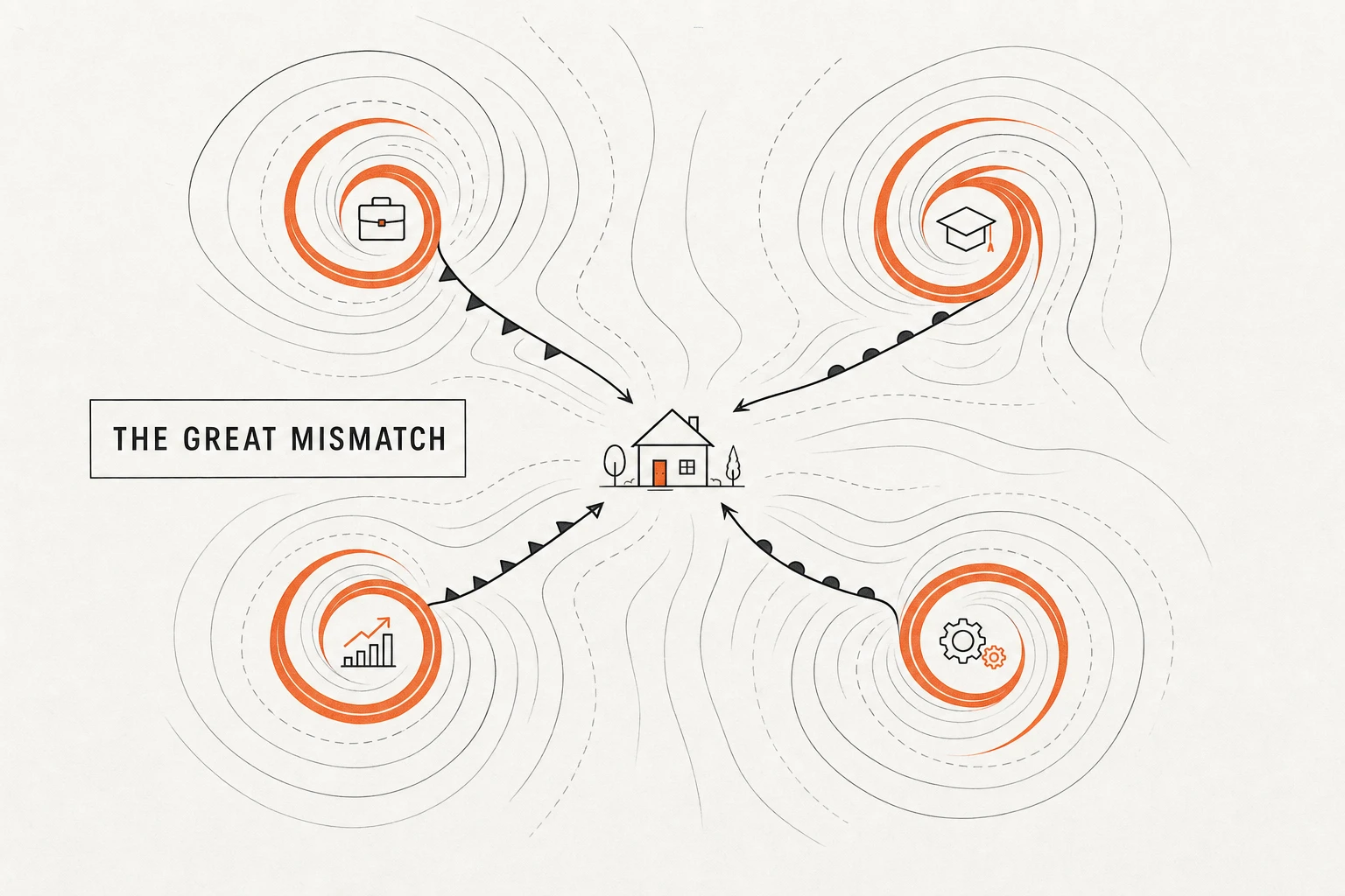Four crises converge in the Great Mismatch